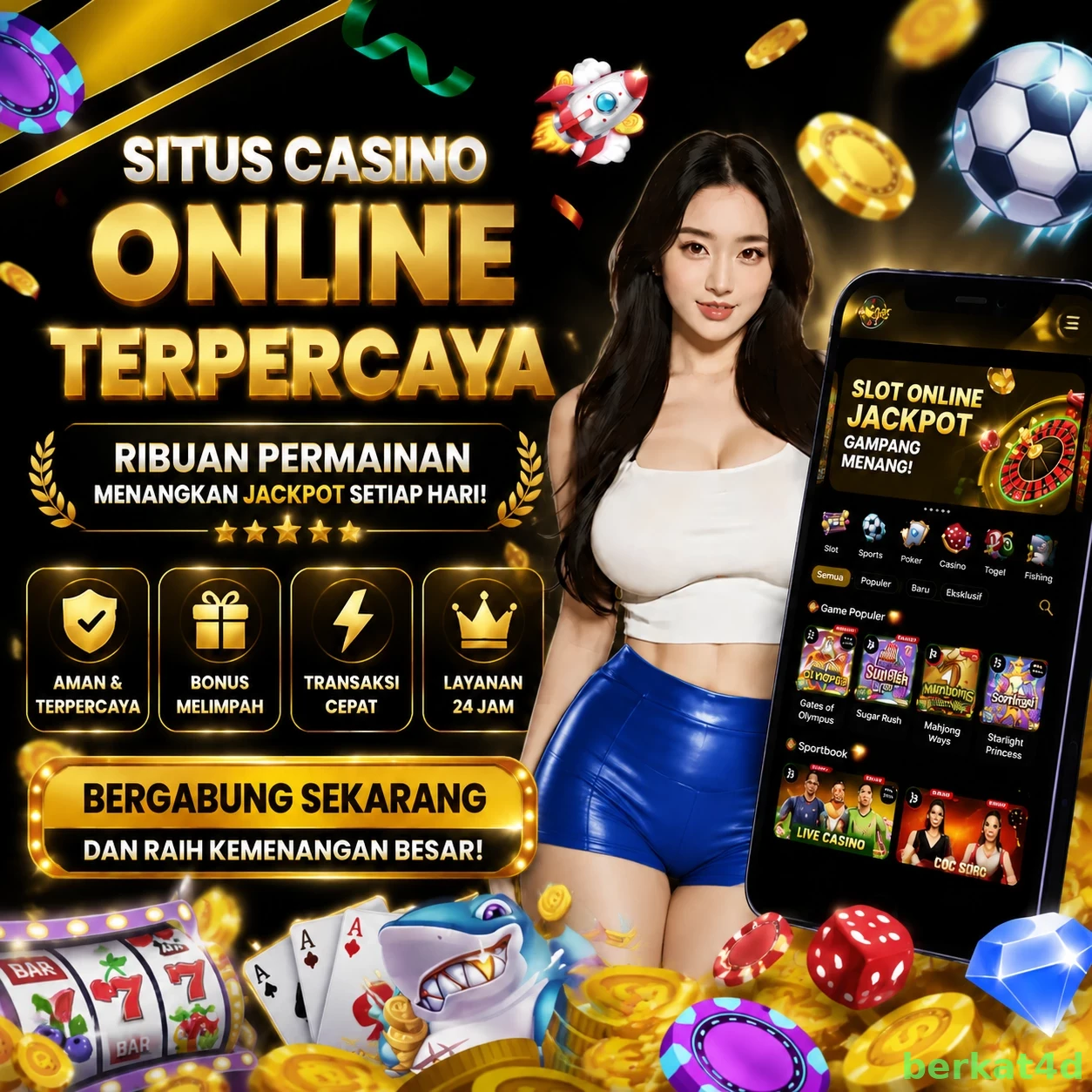 Mengulas Keunggulan Permainan di Situs berkat4d